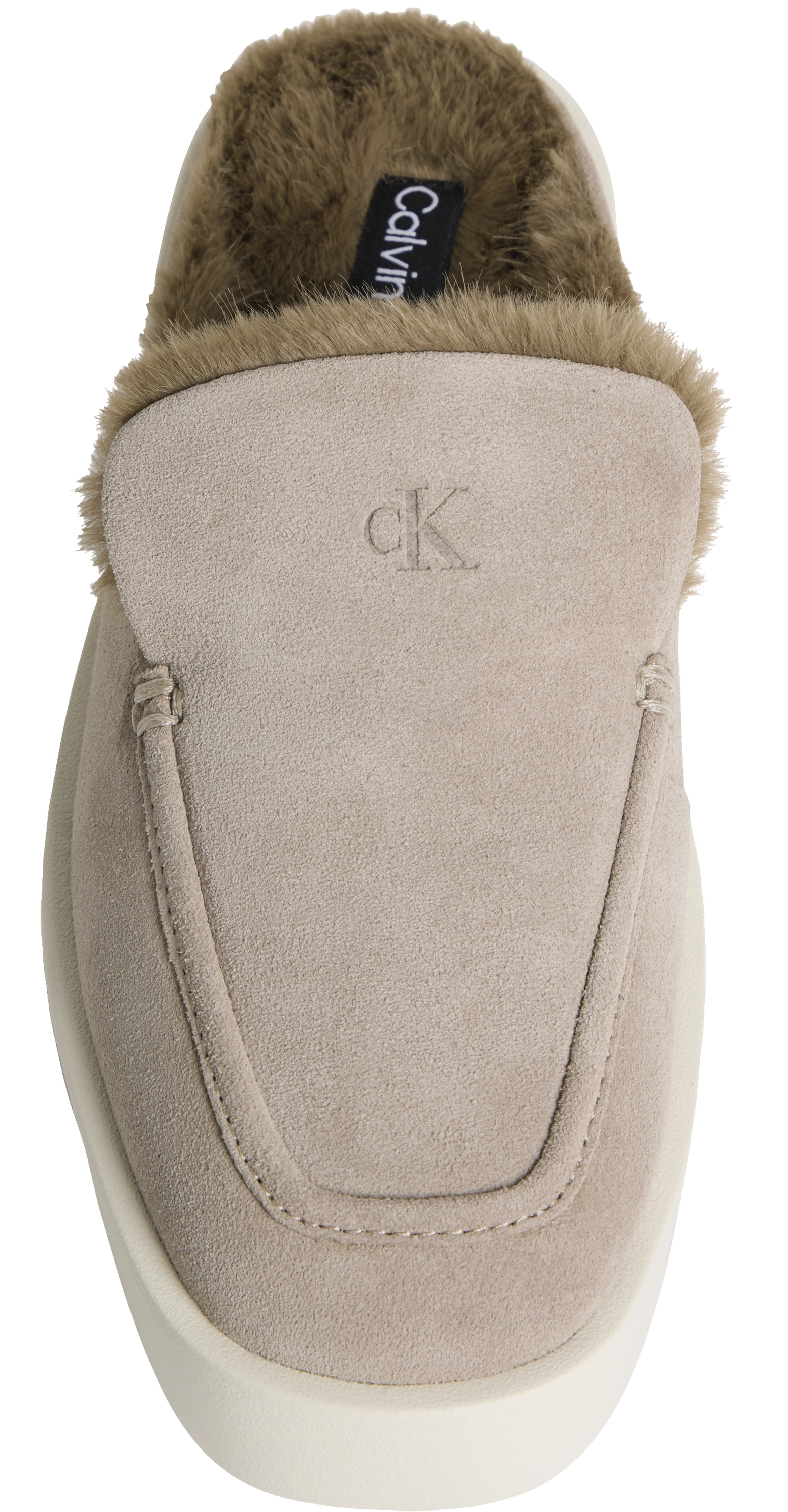 Calvin Klein Flatform Mule Suede Wl Shoe