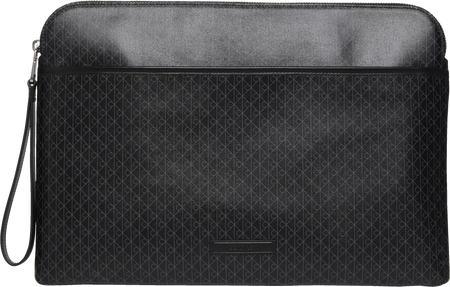 Calvin Klein Emblem Aop Coated Laptop Case Bag