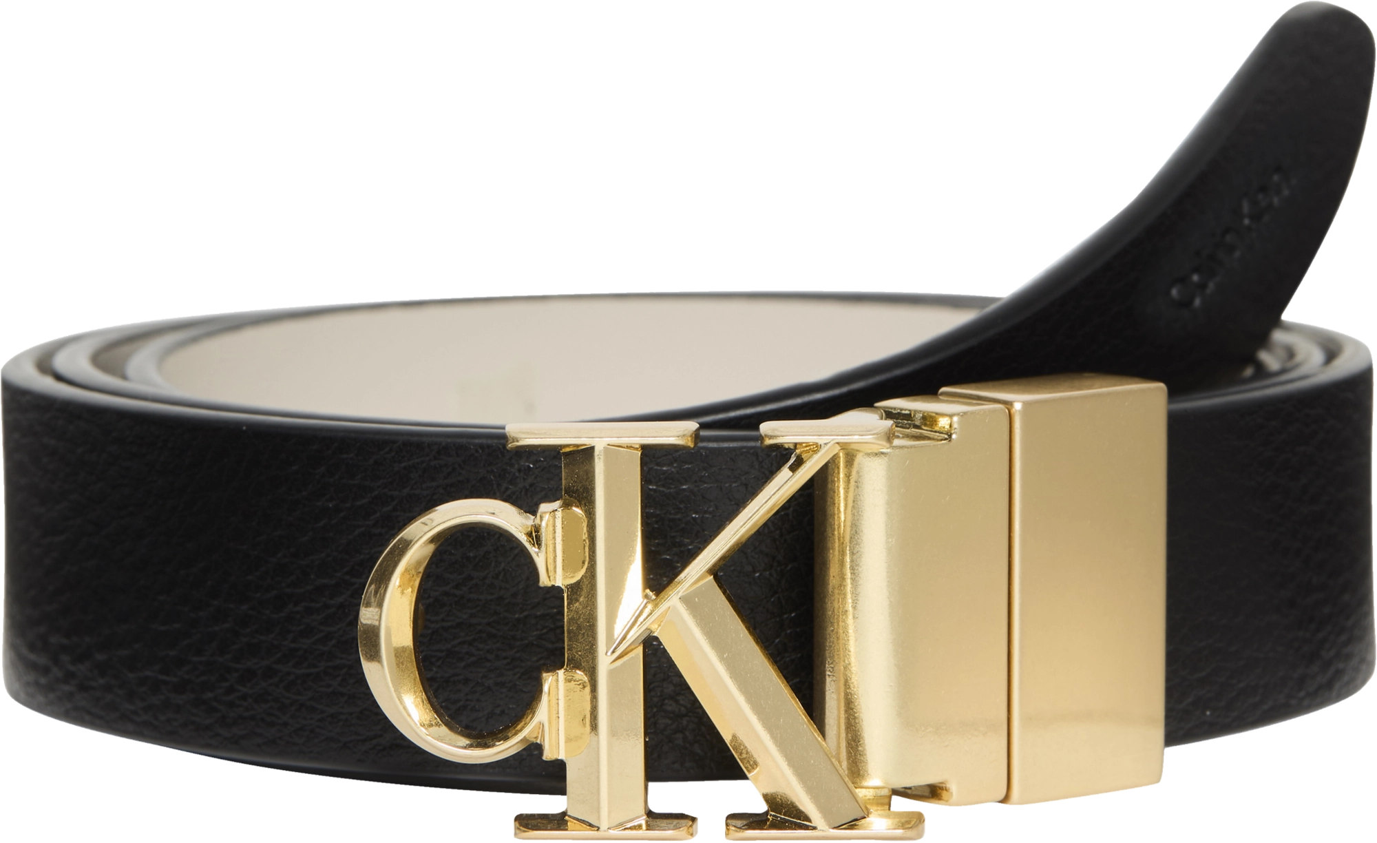 Calvin Klein Facted Buckle 25mm Rev Adj M Belt