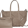 תיק קלווין קליין Woven Sueded Mini Tote Crossbody