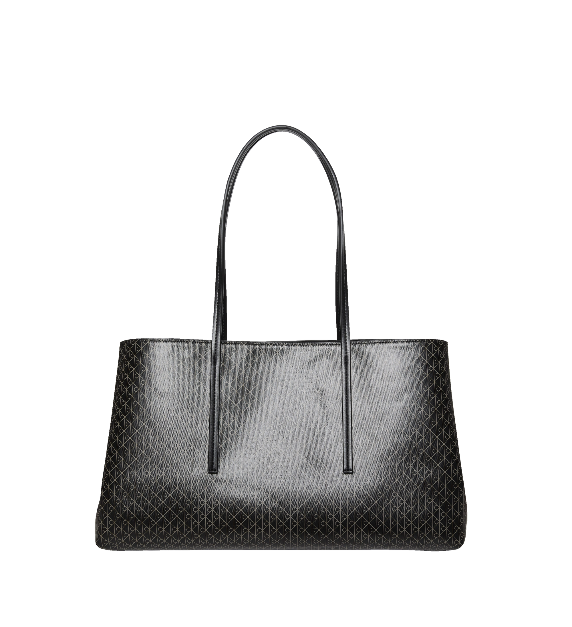 حقيبة كالفين كلاين Emblem Aop Medium Work Tote