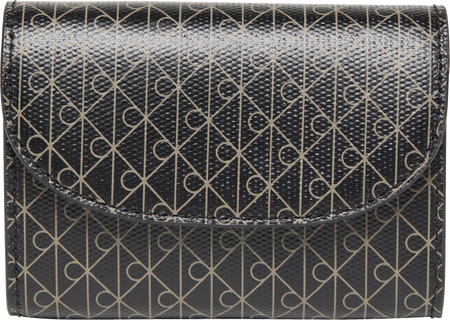 Calvin Klein Emblem Aop Flap Coin Wallet