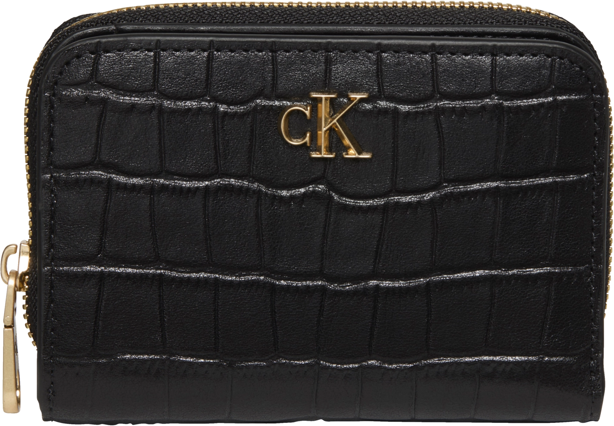 محفظة كالفين كلاين Croc Medium Flap Zip Around