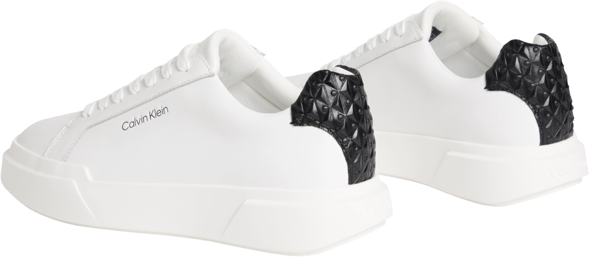 Calvin Klein Chunky Cups Laceup Lth Aop Bt Sneaker
