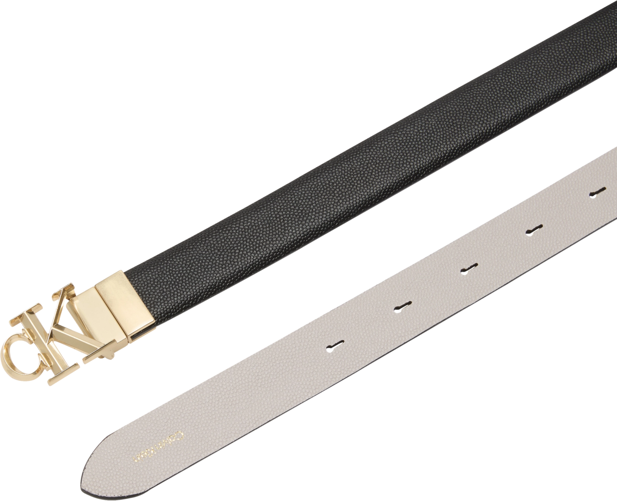 Calvin Klein Facted Buckle 25mm Rev Adj M Belt