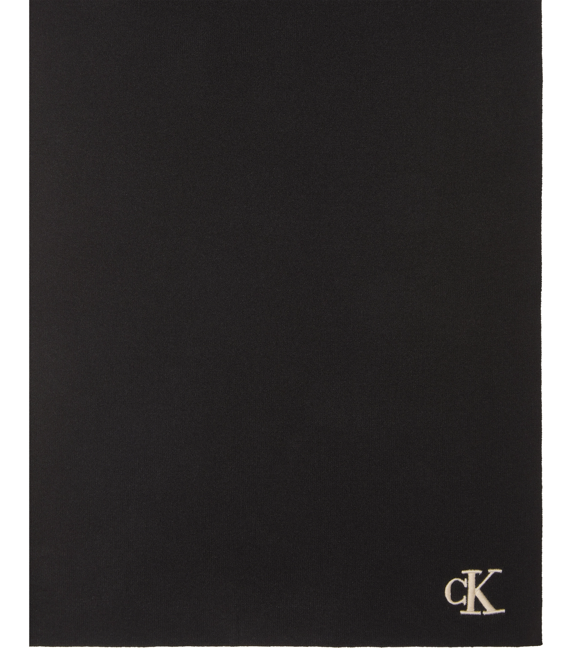 Calvin Klein Fine Rib Knitted Scarf