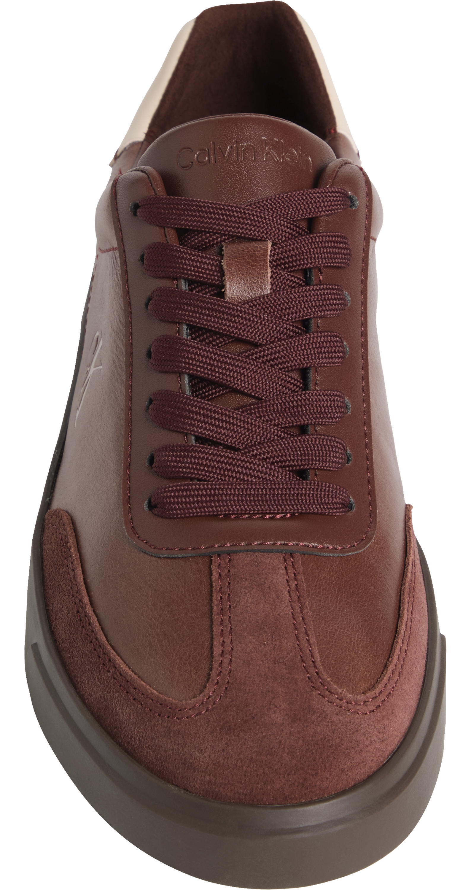 Calvin Klein Low Pro Cups Wingt Text Lth Sue Sneaker
