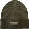 Calvin Klein Patch Chunky Rib Cotton Beanie Hat