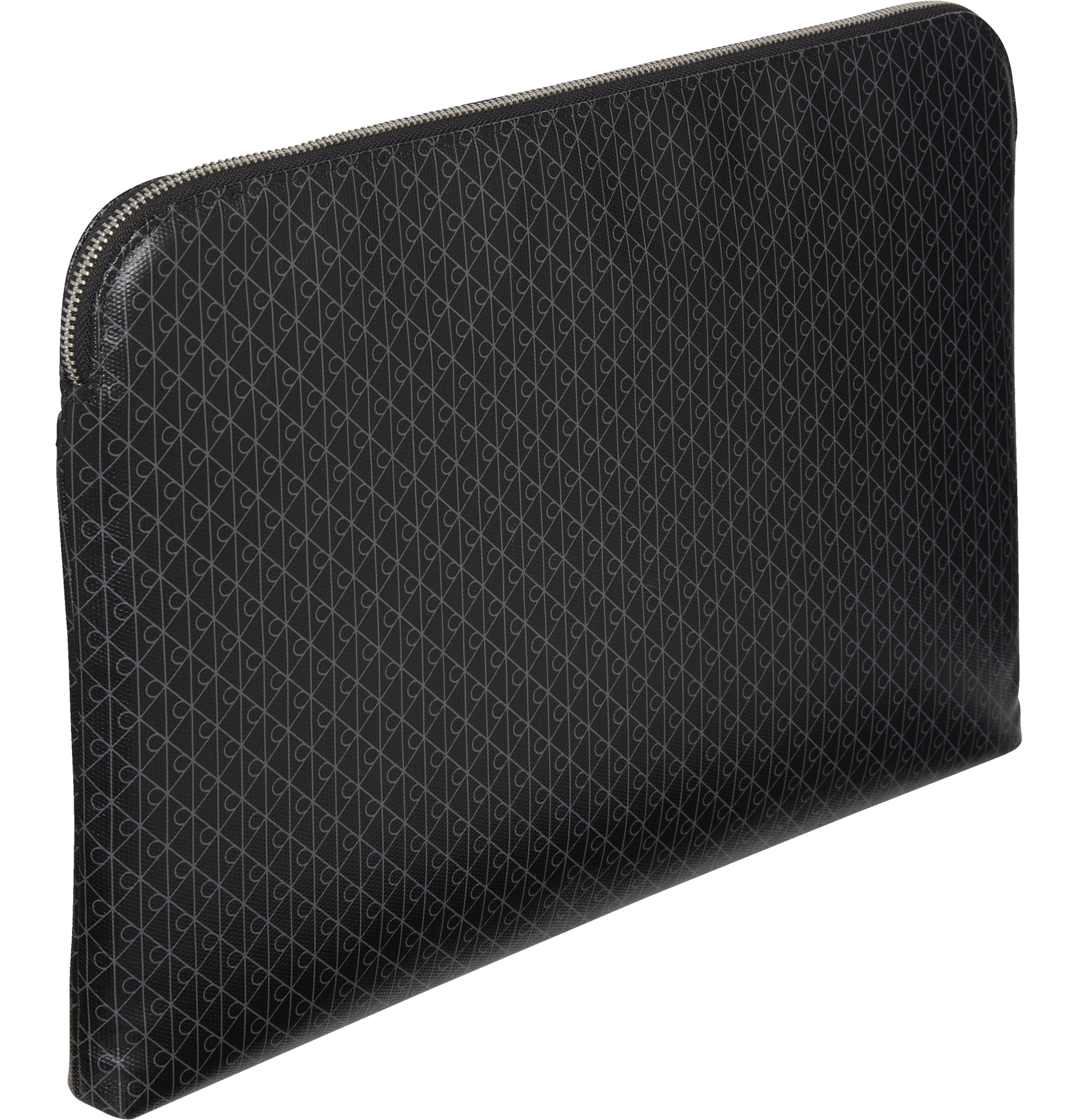 Calvin Klein Emblem Aop Coated Laptop Case Bag