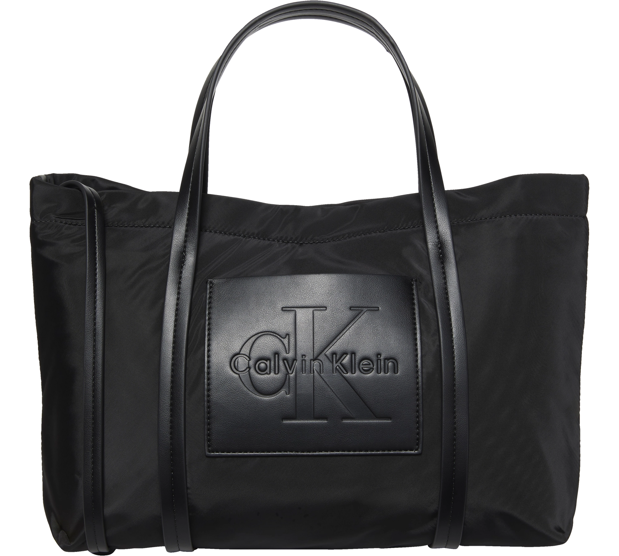 Calvin Klein Nylon Small Tote Crossbody Bag