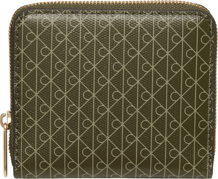 محفظة كالفين كلاين Emblem Aop Square Zip Around