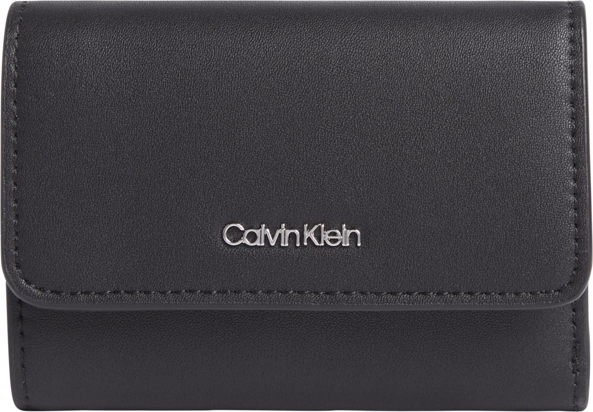 Calvin Klein Trifold With Zip Pocket Wallet