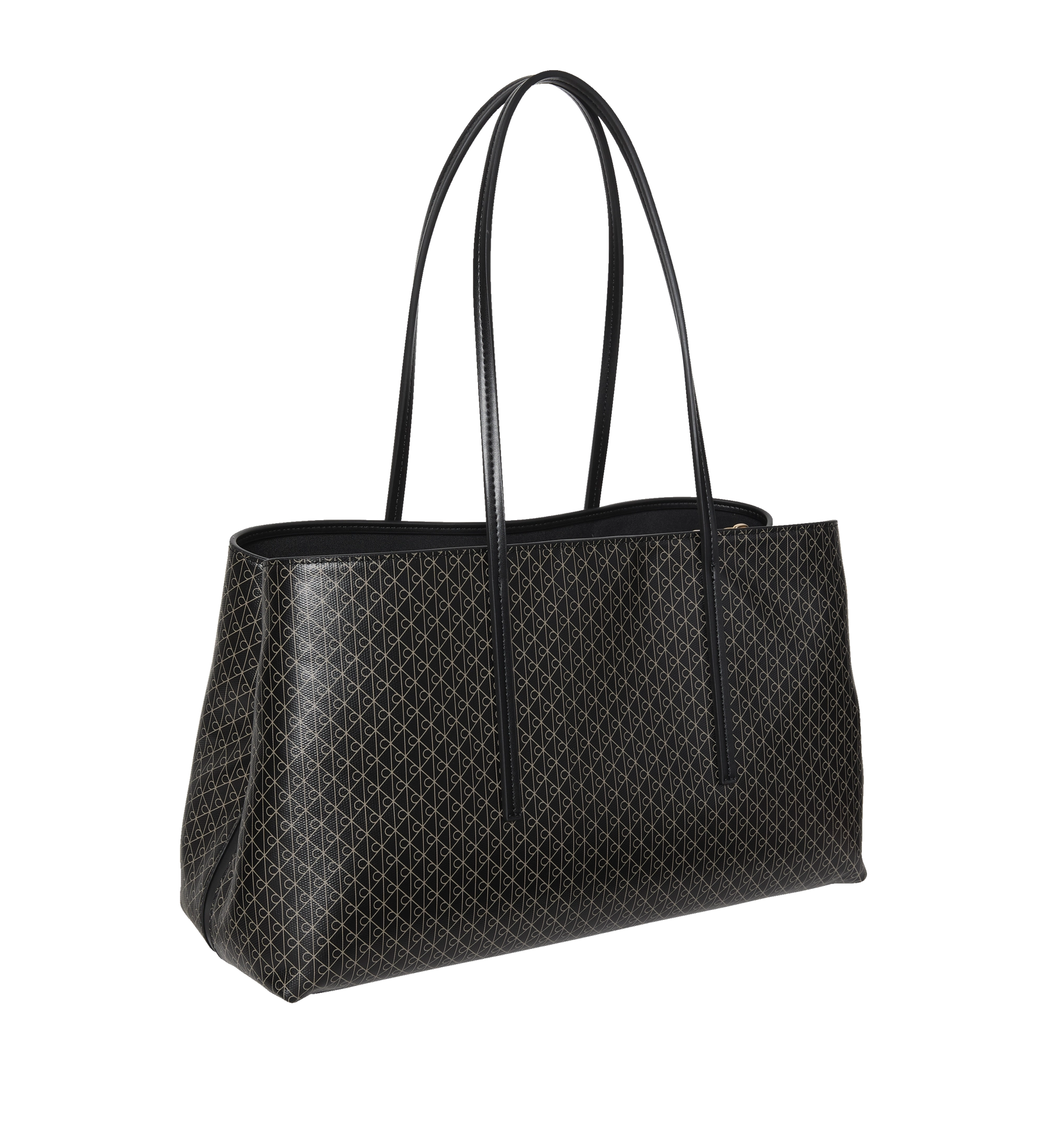 حقيبة كالفين كلاين Emblem Aop Medium Work Tote