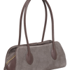 Calvin Klein Emblem Trio Suede Shoulder Bag