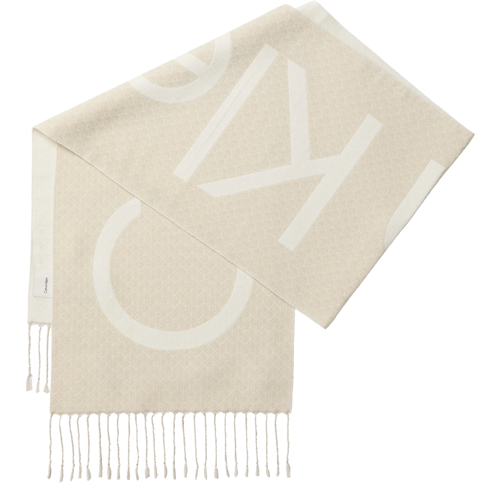 وشاح كالفين كلاين Aop Bold Logo Woven Mw