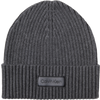 Calvin Klein Patch Chunky Rib Cotton Beanie Hat