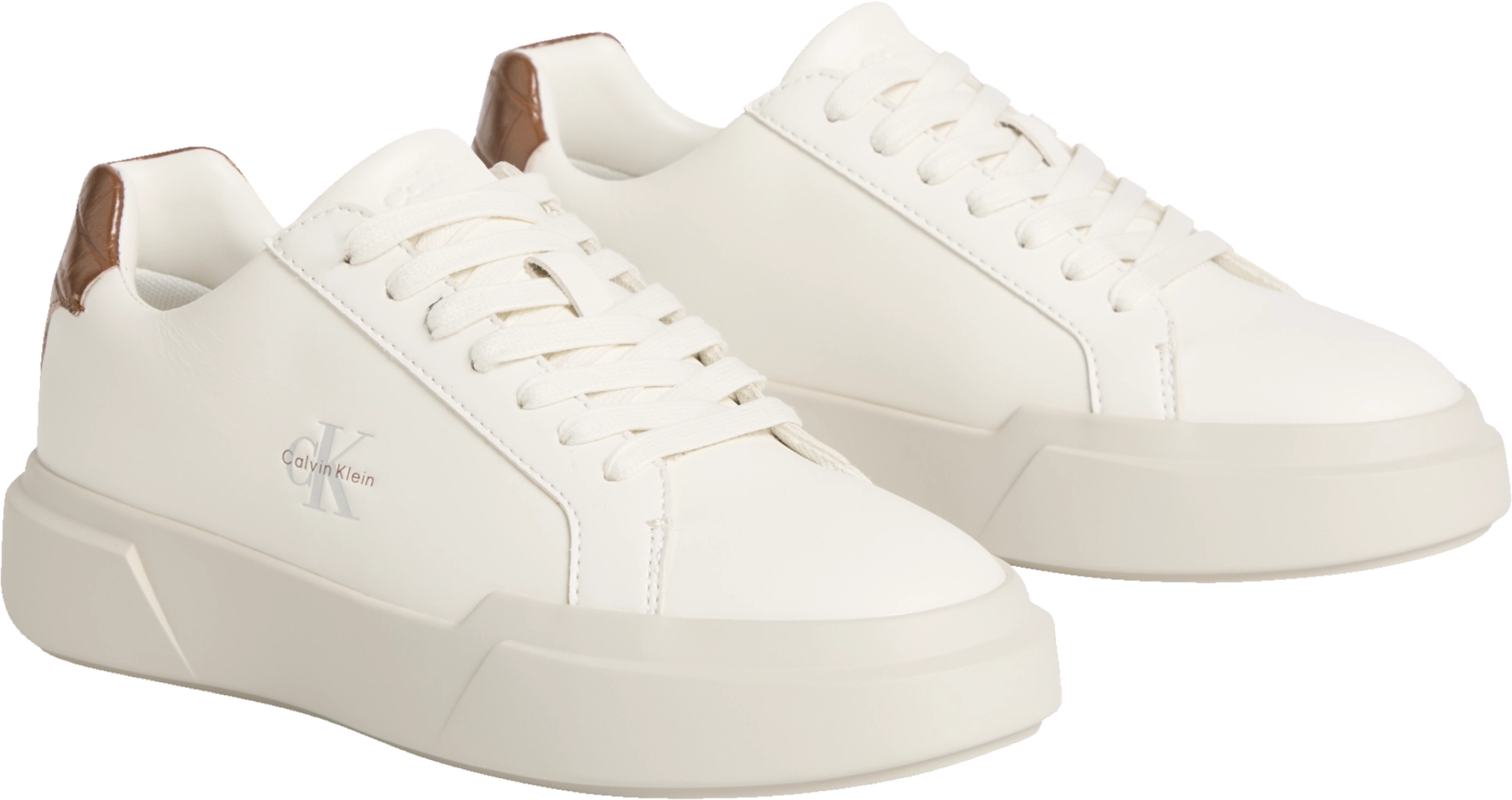 حذاء سنيكر كالفين كلاين Chunky Cups Laceup Lth Bt Croc