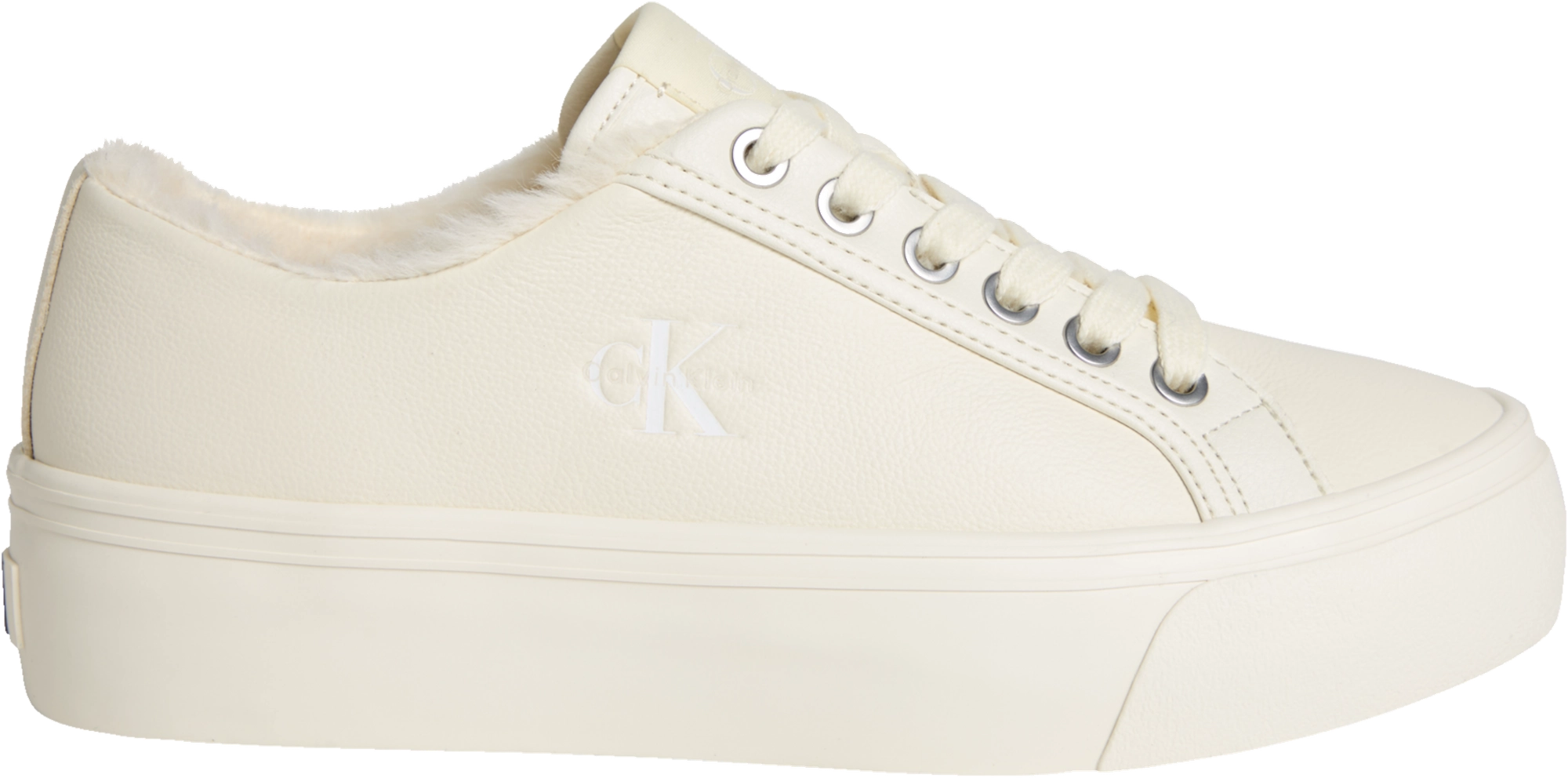 סניקרס קלווין קליין Vulc Flatf Laceup Lth Fur