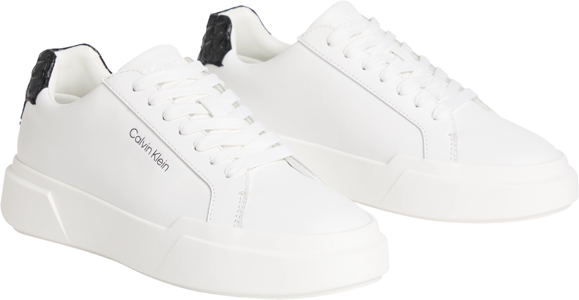 Calvin Klein Chunky Cups Laceup Lth Aop Bt Sneaker