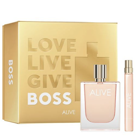 סט בושם וקרם גוף הוגו בוס Alive EDP ‏50 מ״ל