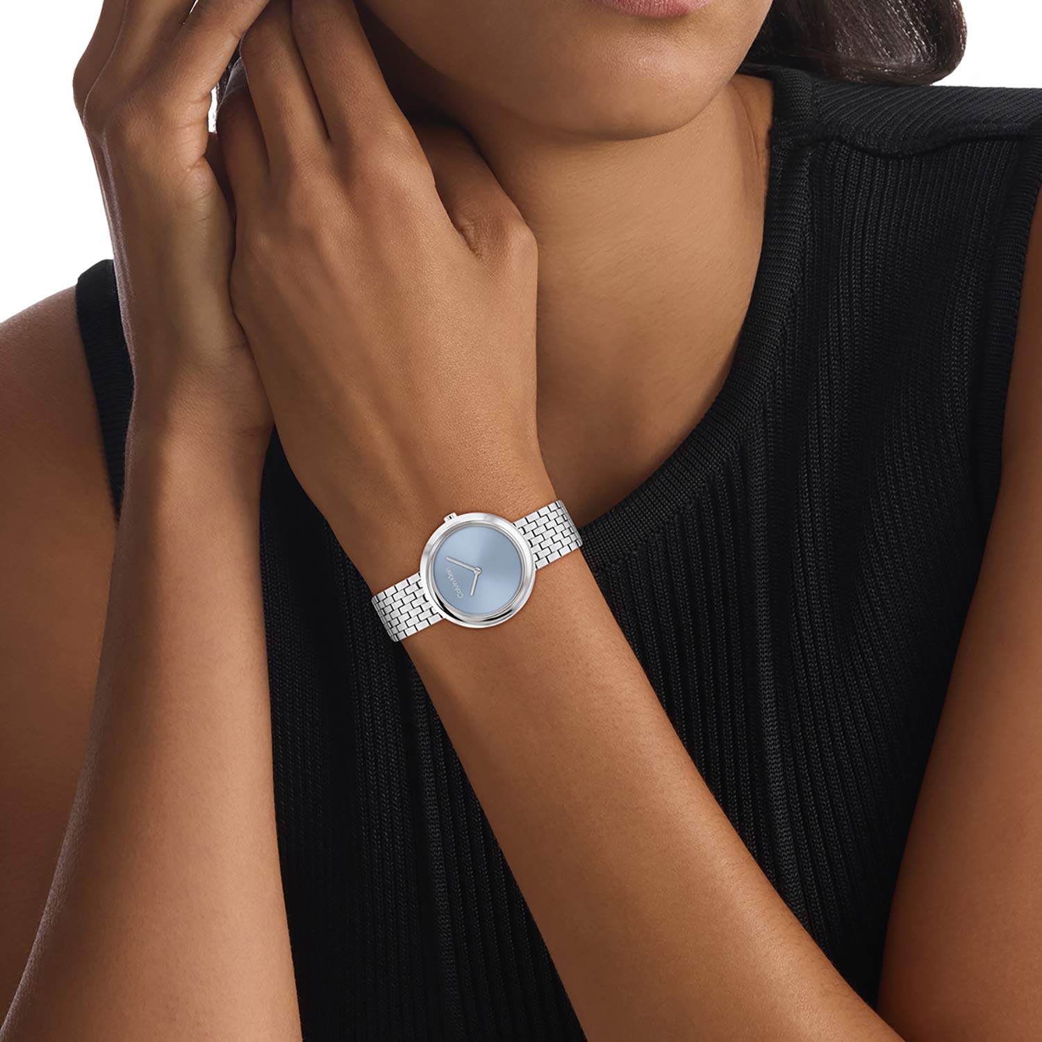Calvin Klein Twisted Bezel Watch