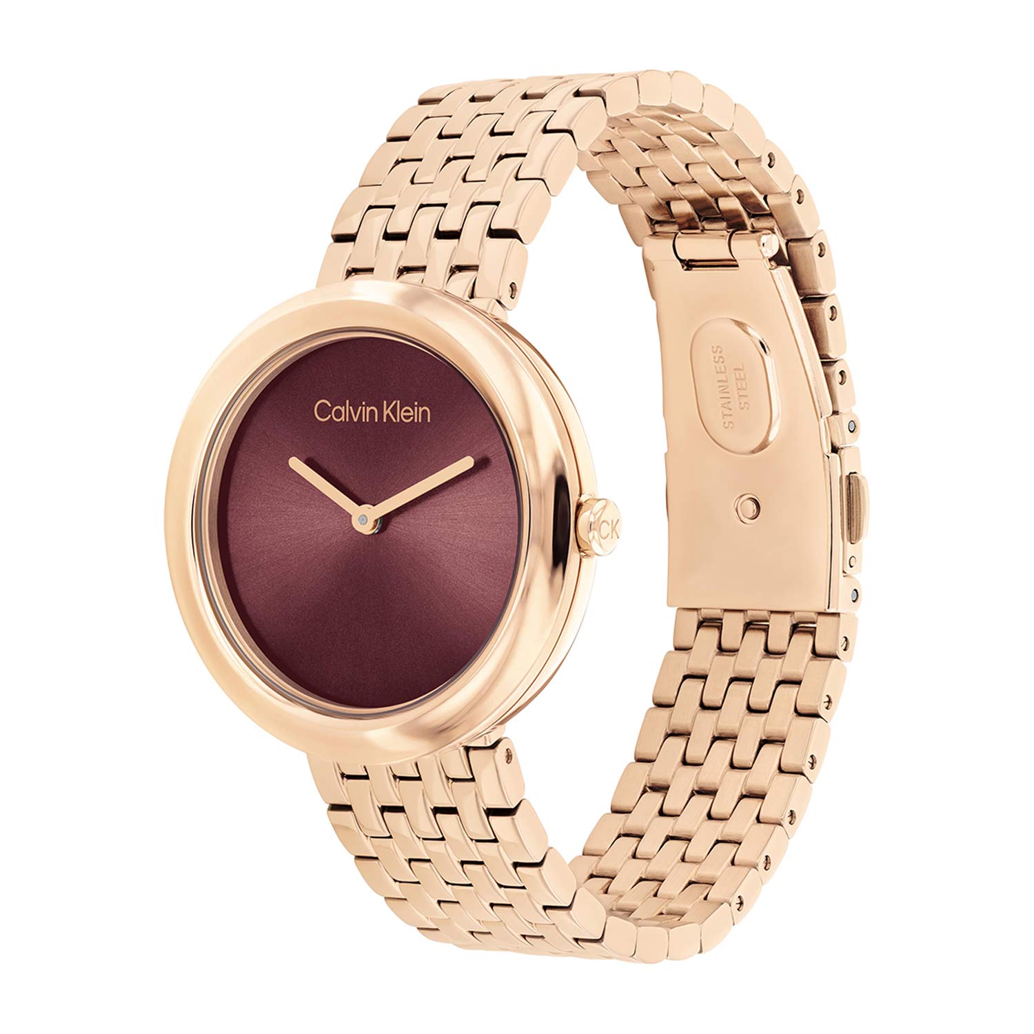Calvin Klein Twisted Bezel Watch