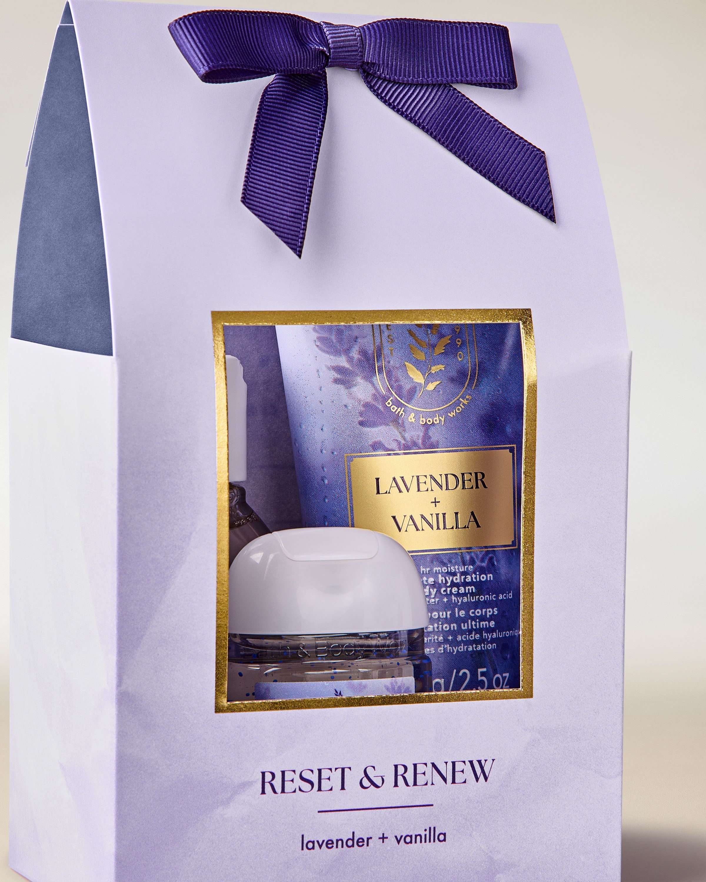 طقم هدية باث اند بودي وركس Lavender Vanilla Mini