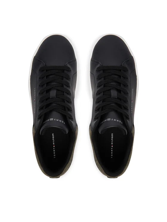 סניקרס טומי הילפיגר Court Core Lth Mix Collar