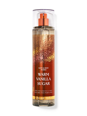 ספריי גוף Bath & Body Works Warm Vanilla Sugar ‏236 מ״ל