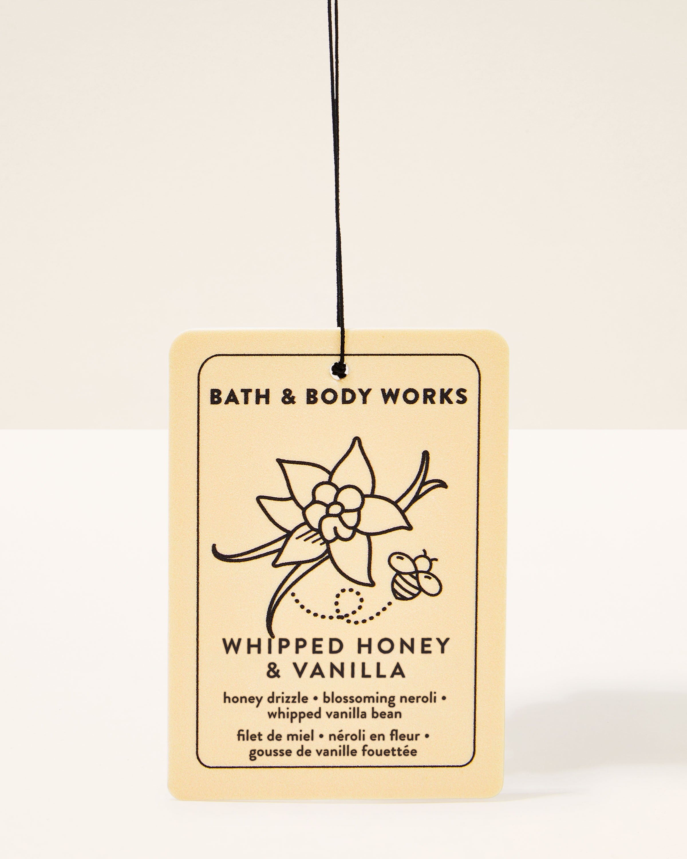 ריח לאוטו Bath & Body Works Whipped Honey & Vanilla
