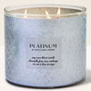 Bath & Body Works Platinum 3-Wick Scented Candle