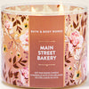 Bath & Body Works Mainstreet Bakery 3-Wick Scented Candle