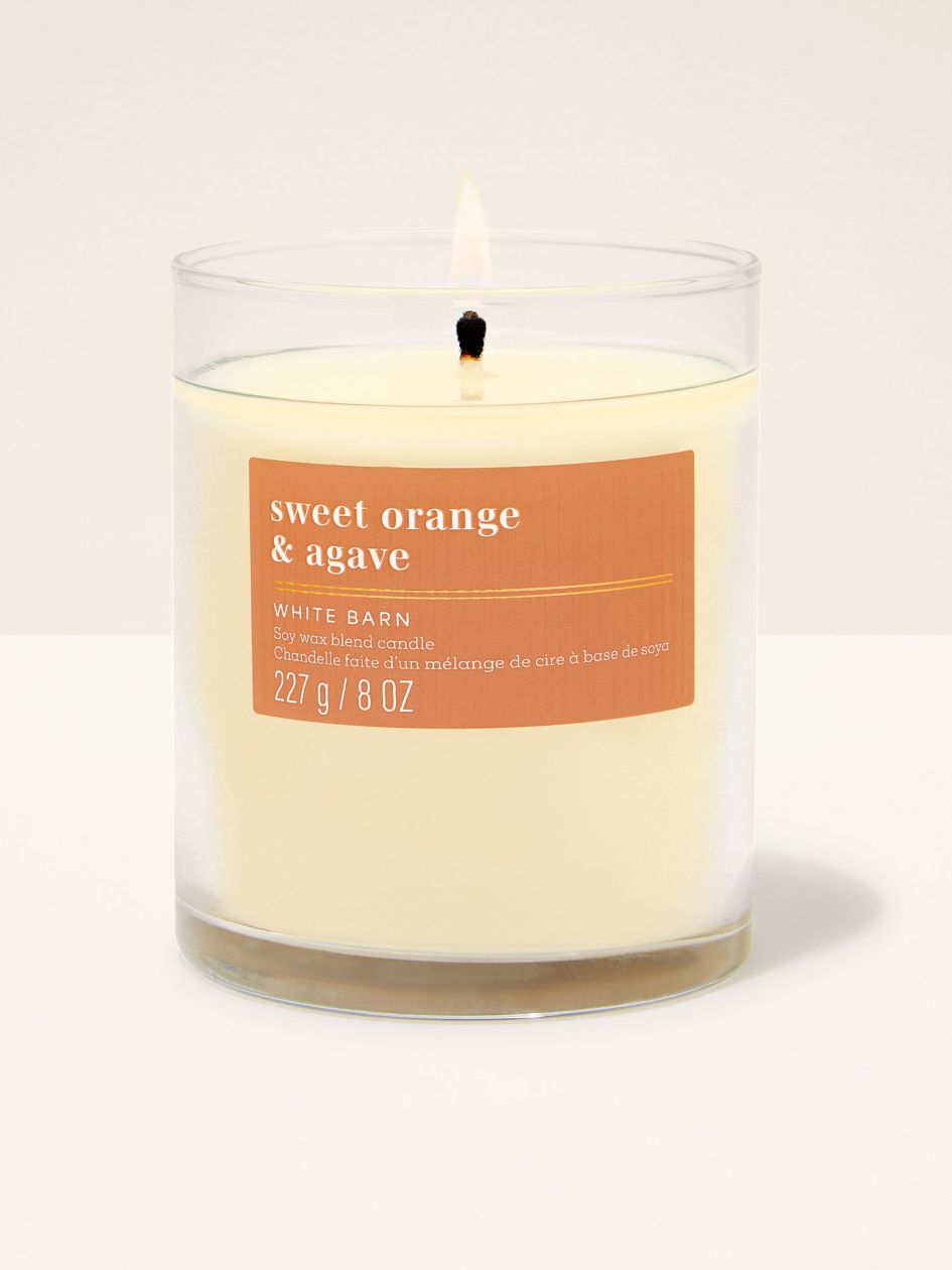 נר ריחני White Barn Sweet Orange & Agave