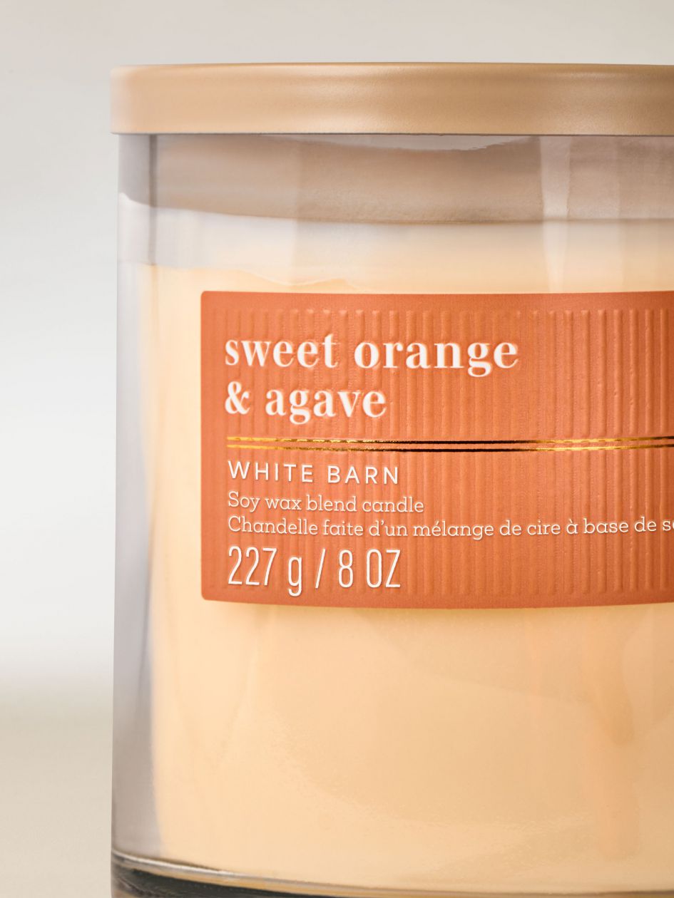 נר ריחני White Barn Sweet Orange & Agave