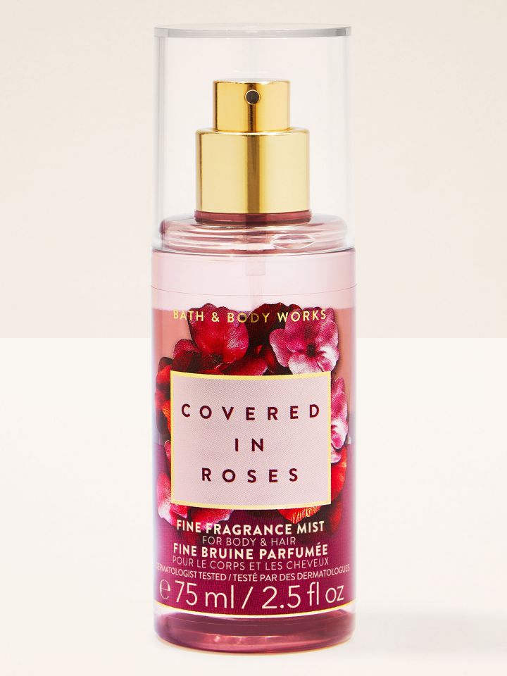 Bath & Body Works Covered In Roses Mini 75ml Body Spray
