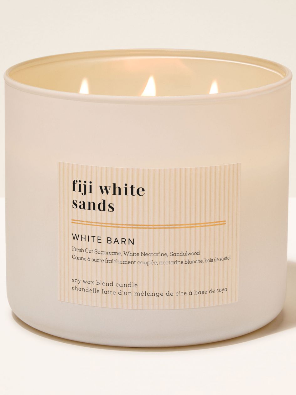 White Barn Fiji White Sands 3-Wick Scented Candle