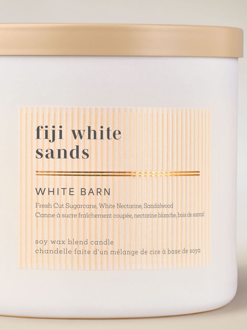White Barn Fiji White Sands 3-Wick Scented Candle