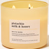 נר ריחני White Barn Pistachio Milk & Honey 3-Wick