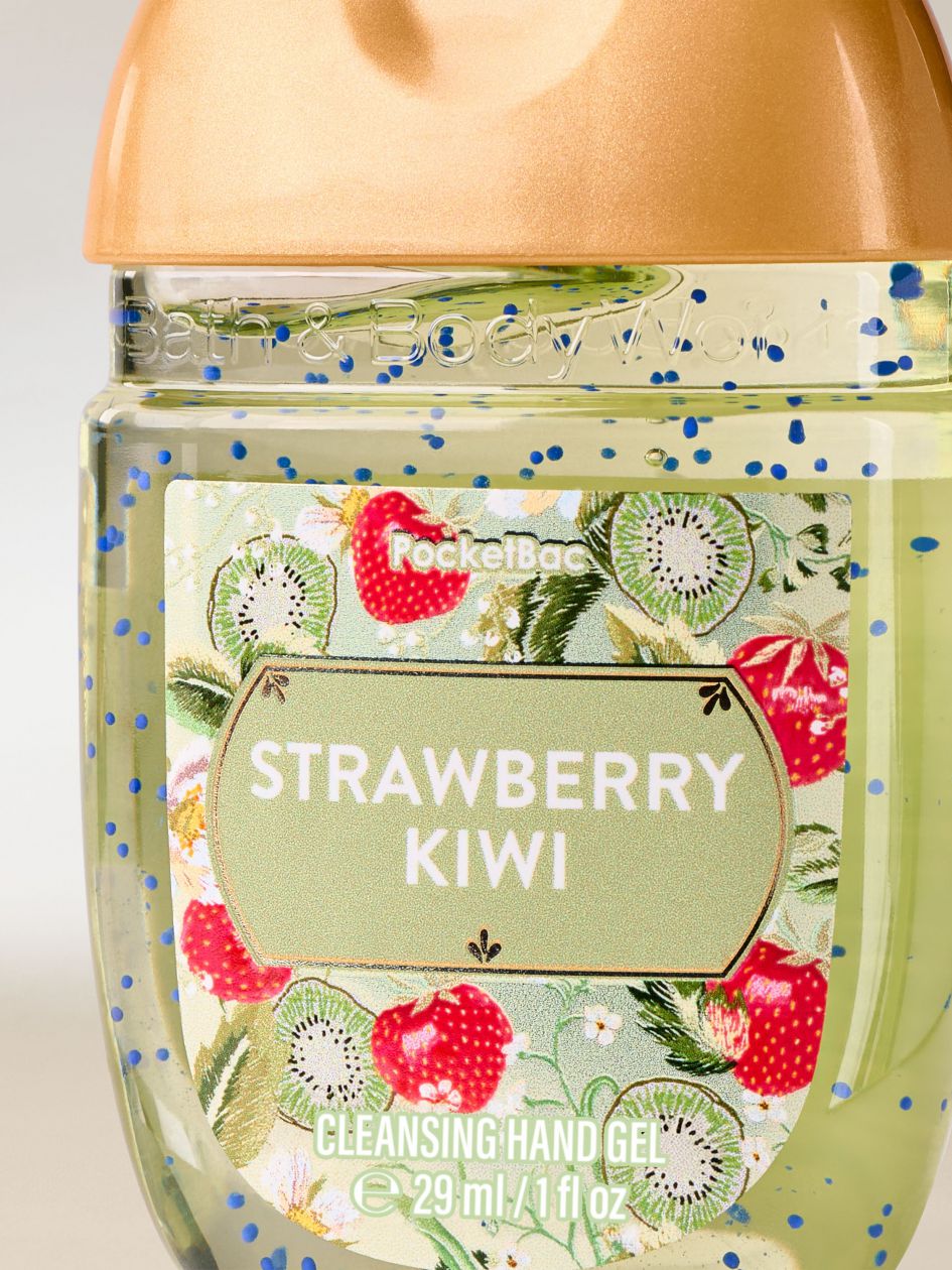 ג’ל היגייני Bath & Body Works Strawberry Kiwi