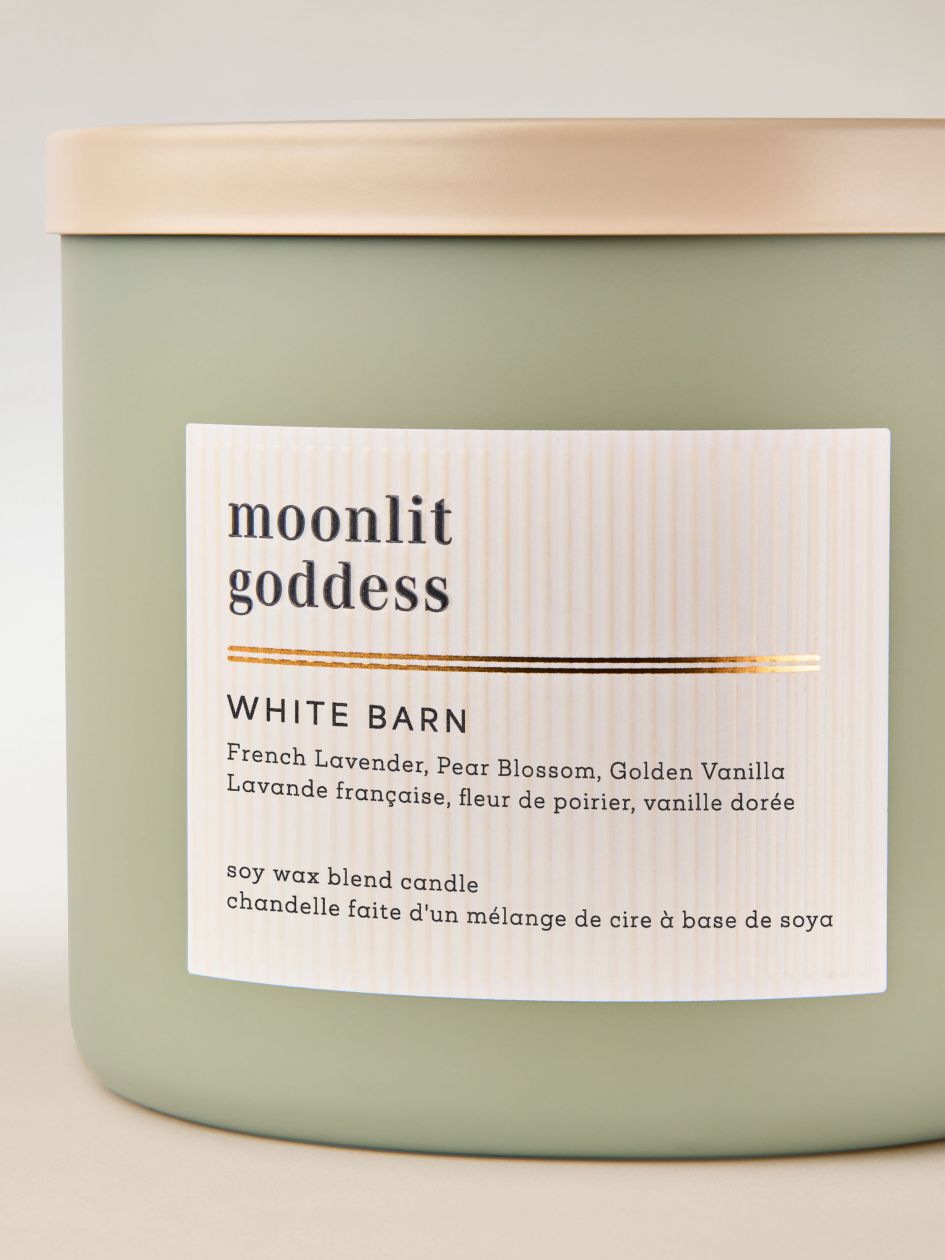 White Barn Moonlit Goddess 3-Wick Scented Candle