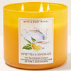 Bath & Body Works Sweet Tea & Lemonade 3-Wick Scented Candle