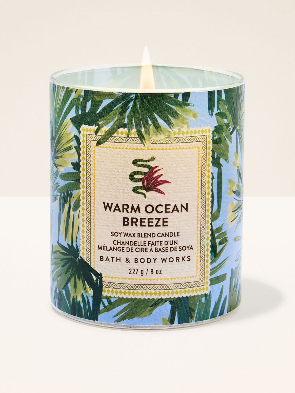 נר ריחני White Barn Warm Ocean Breeze