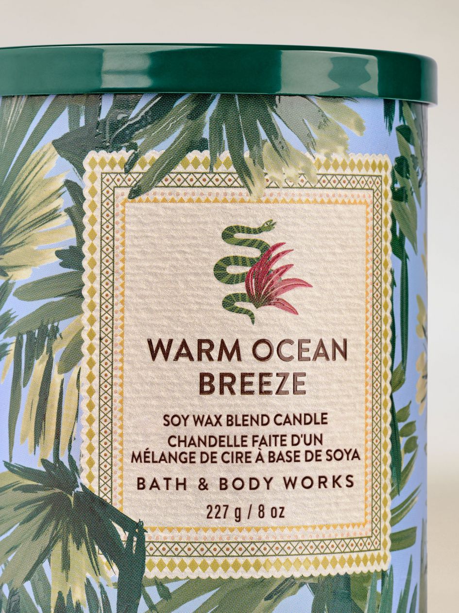 נר ריחני White Barn Warm Ocean Breeze