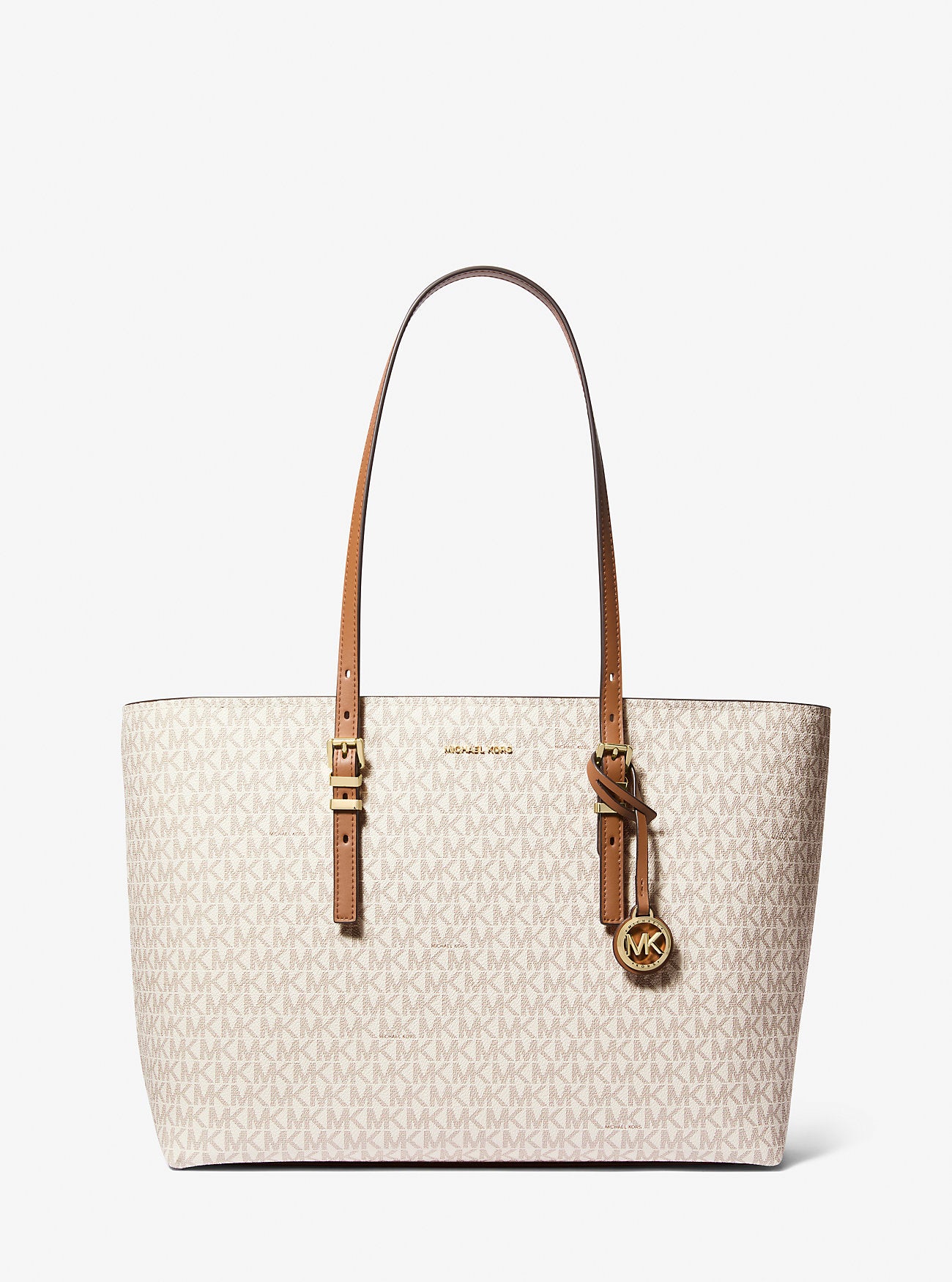 Michael Kors Large Signature Logo Quinn Tote Bag