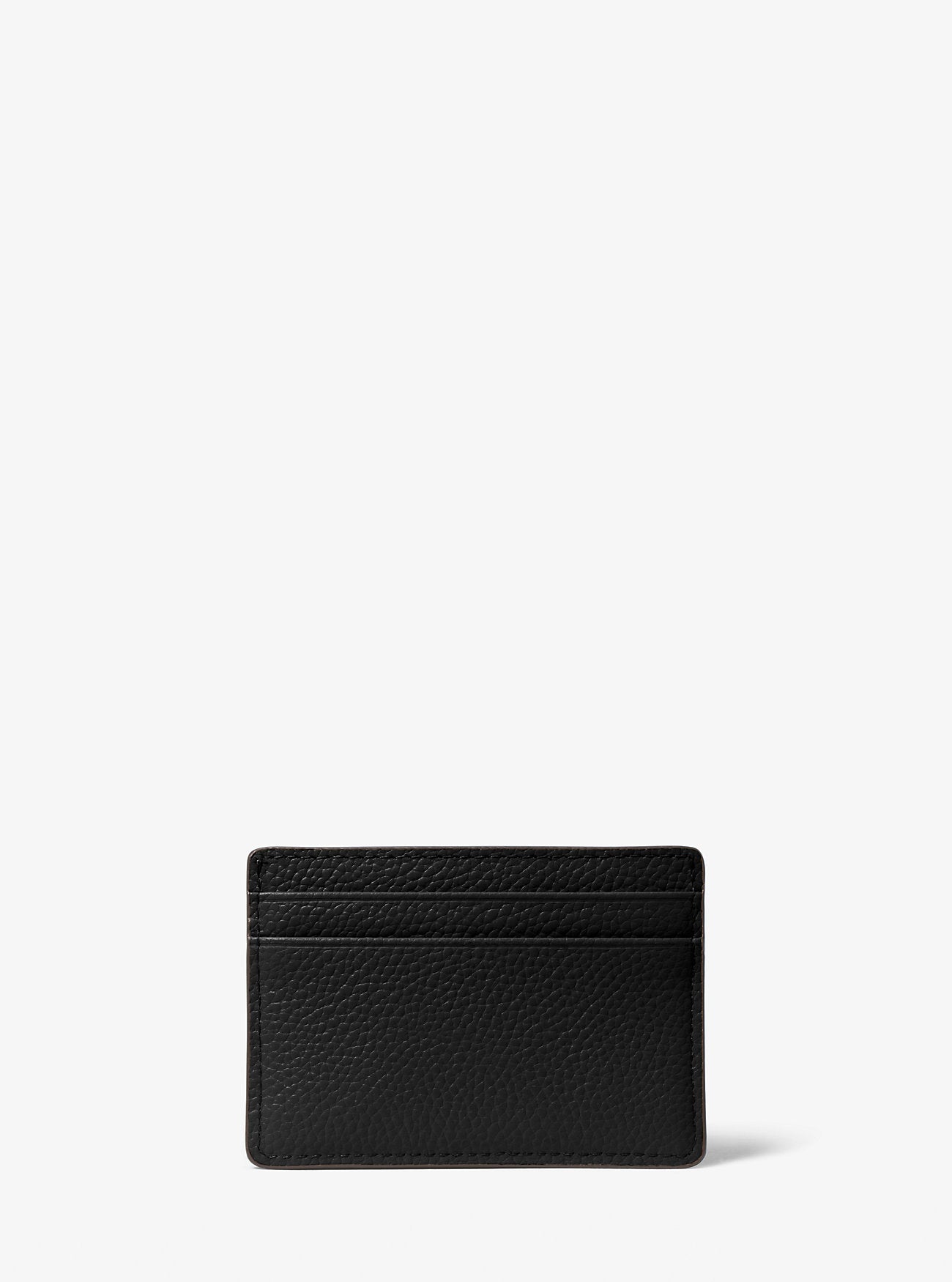 محفظة مايكل كورس Pebbled Leather Card Case