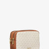 Michael Kors Bryant Md Dblzp Chn Camera Xbody Vanilla Acrn Bag