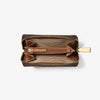 ארנק מייקל קורס Jet Set Small Signature Logo Zip-Around Card Case