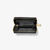 ארנק מייקל קורס Michael Korsjet Set Small Pebbled Leather Zip-Around Card Case
