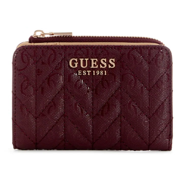 Guess Stacey Zip Around Card Case Wallet