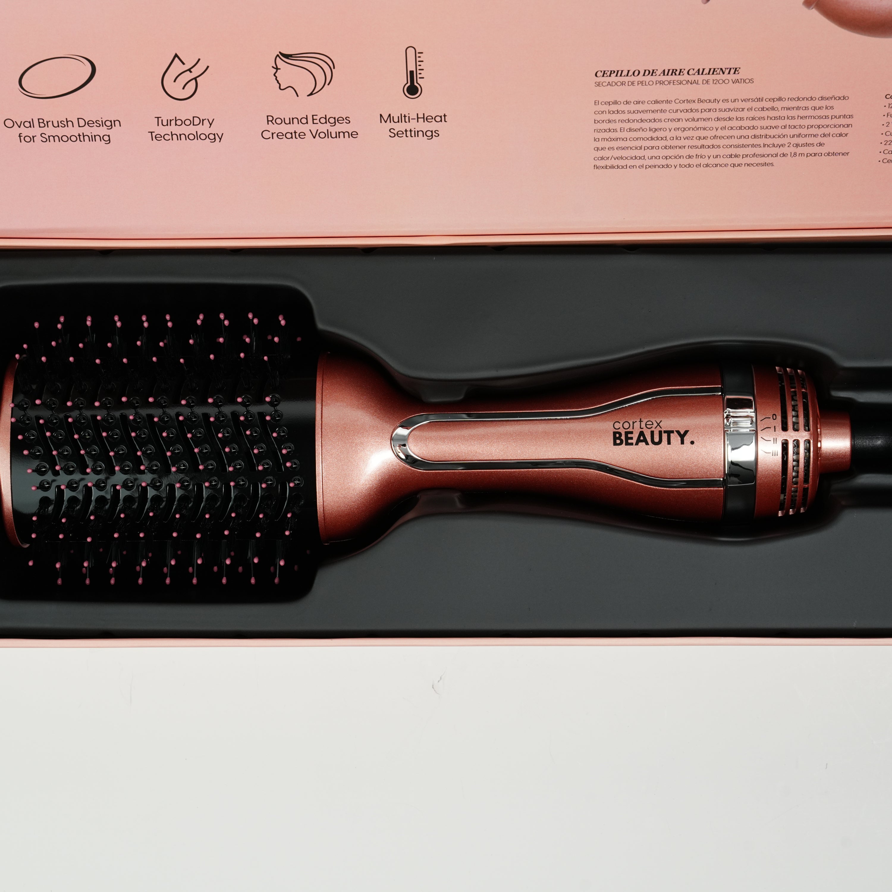 Cortex Breeze Brush Rose Gold